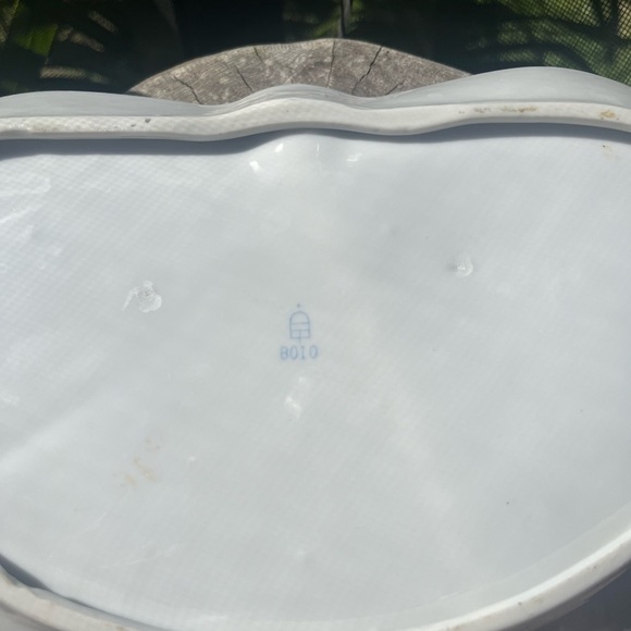 Arnart Creation Heart Courtship Vanity Dish Gold Trim Hand Painted Japan - Picture 9 of 12